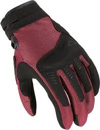 Macna Darko Dames Motorhandschoenen - Donkerrood XS