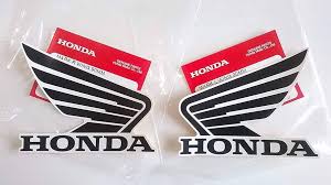 Honda Wings Brandstoftank Stickers 2x90mm