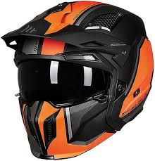 Retro Persoonlijkheid Volledige Gezichts Motorhelm voor Mannen